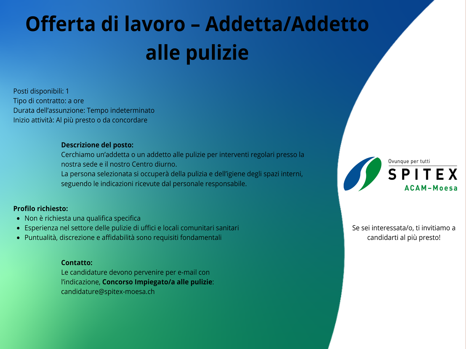 AddettaAddetto alle pulizie